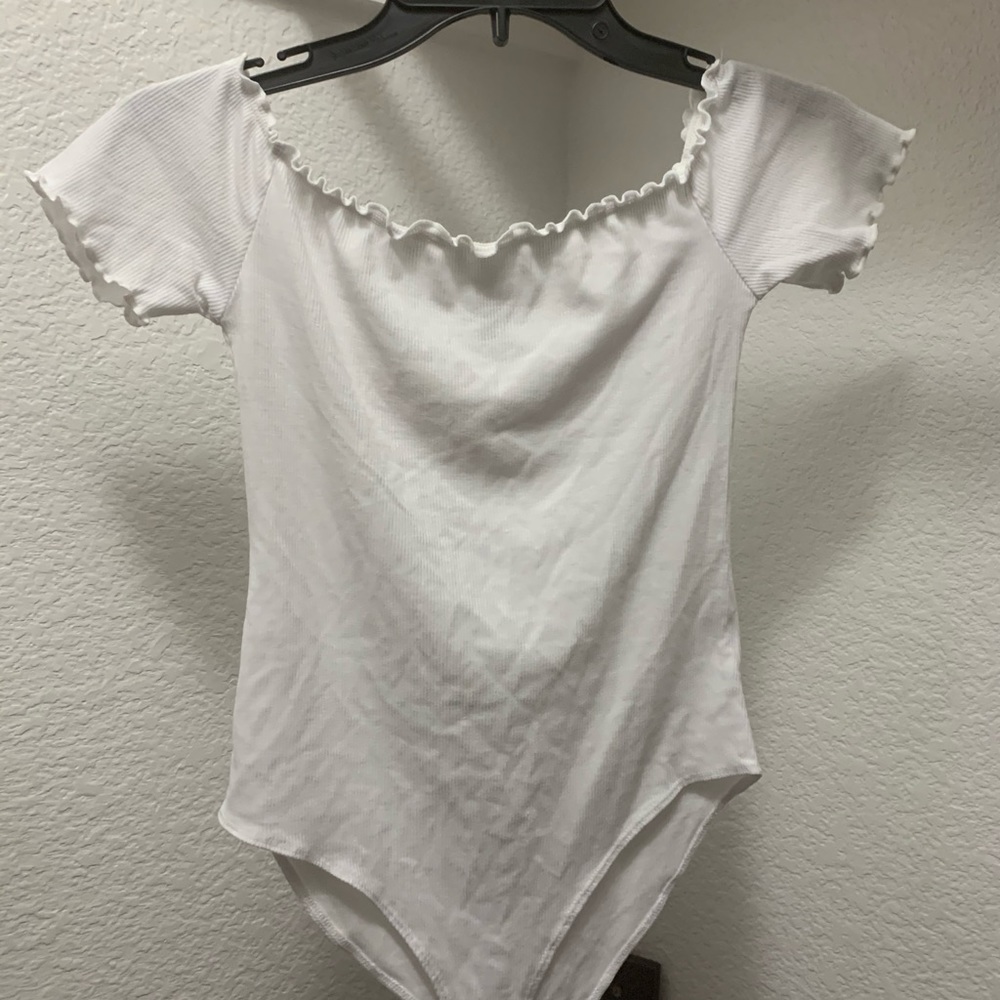 off the shoulder bodysuit